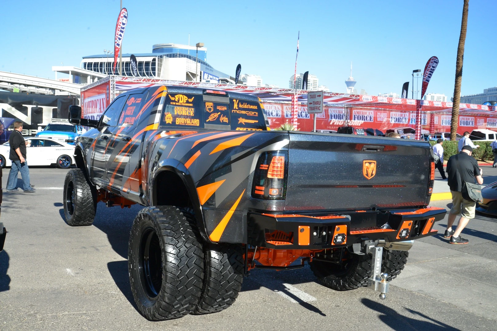 A rugged tiger at SEMA 2016