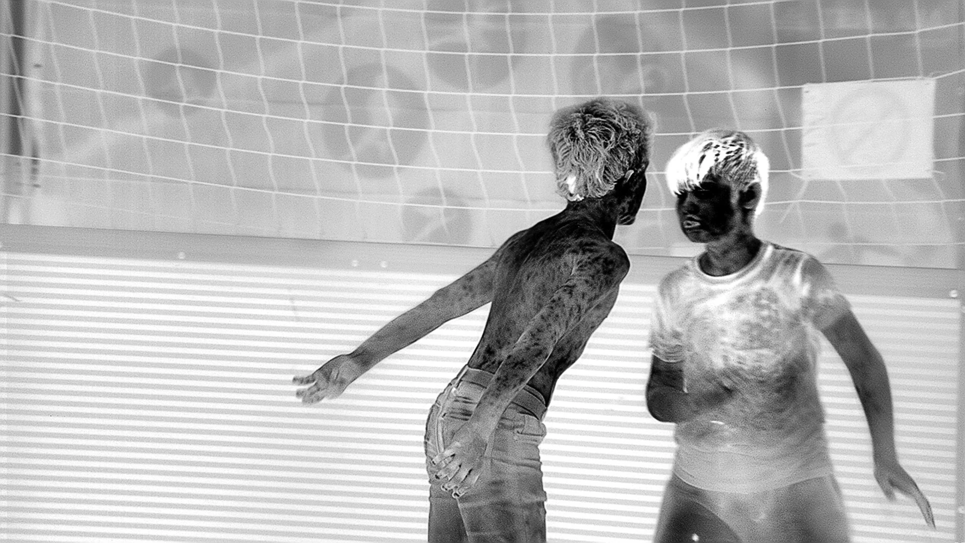 Richard Mosse Incoming 2015 – 16 three channel black and white high definition video, surround sound, 52 min 10 sec (looped) Cinematographer / Editor: Trevor Tweeten Composer / Sound Designer: Ben Frost Co - commissioned by the National Gallery of Victoria, Melbourne and the Barbican Art Gallery, London National Gallery of Victoria, Melbourne Purchased with funds donated by Christopher Thomas AM and Cheryl Thomas, Jane and Stephen Hains, Vivien and Graham Knowles, Michael and Emily Tong and 2016 NGV Curatorial Tour donors, 2017