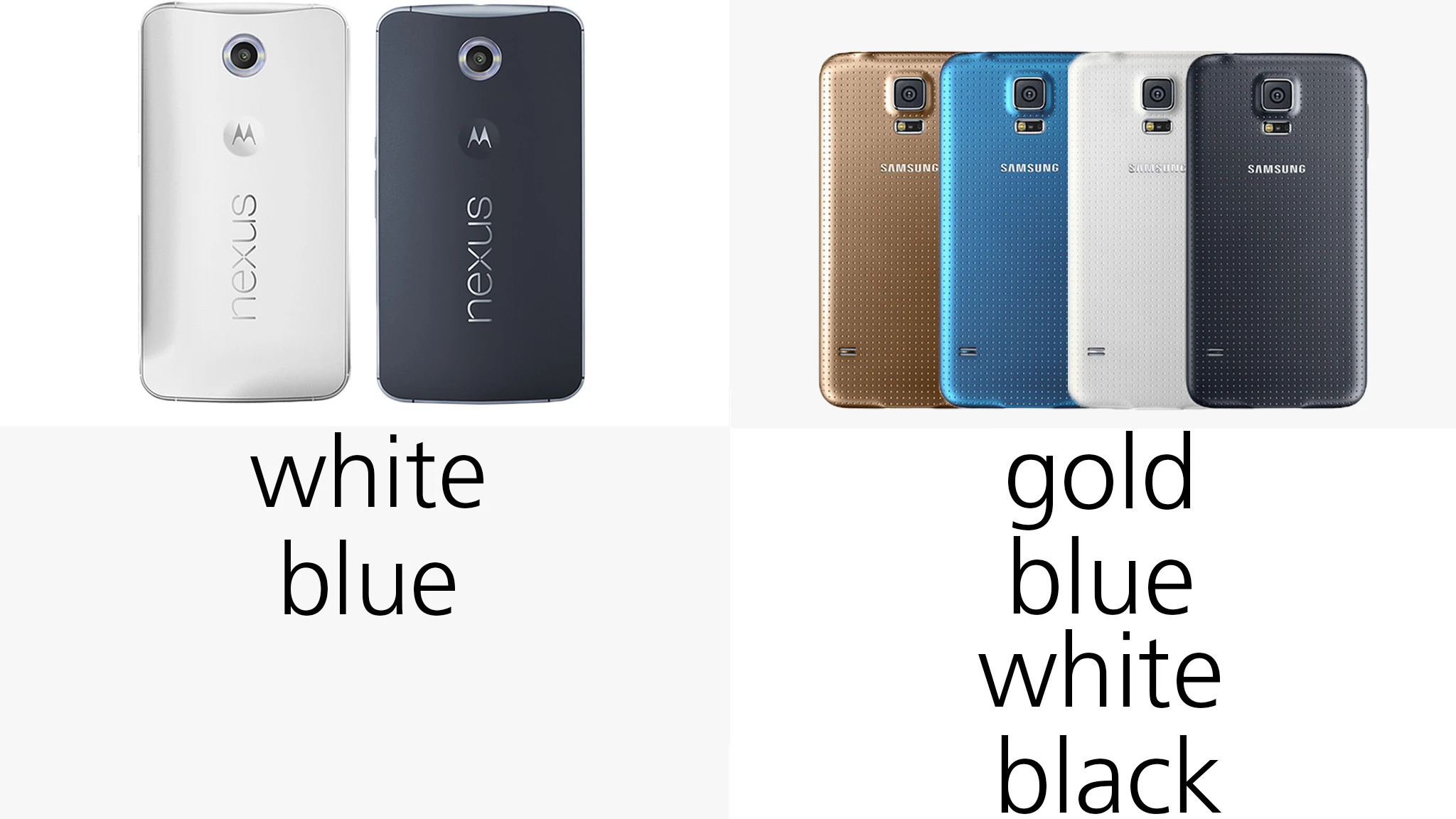 Color options