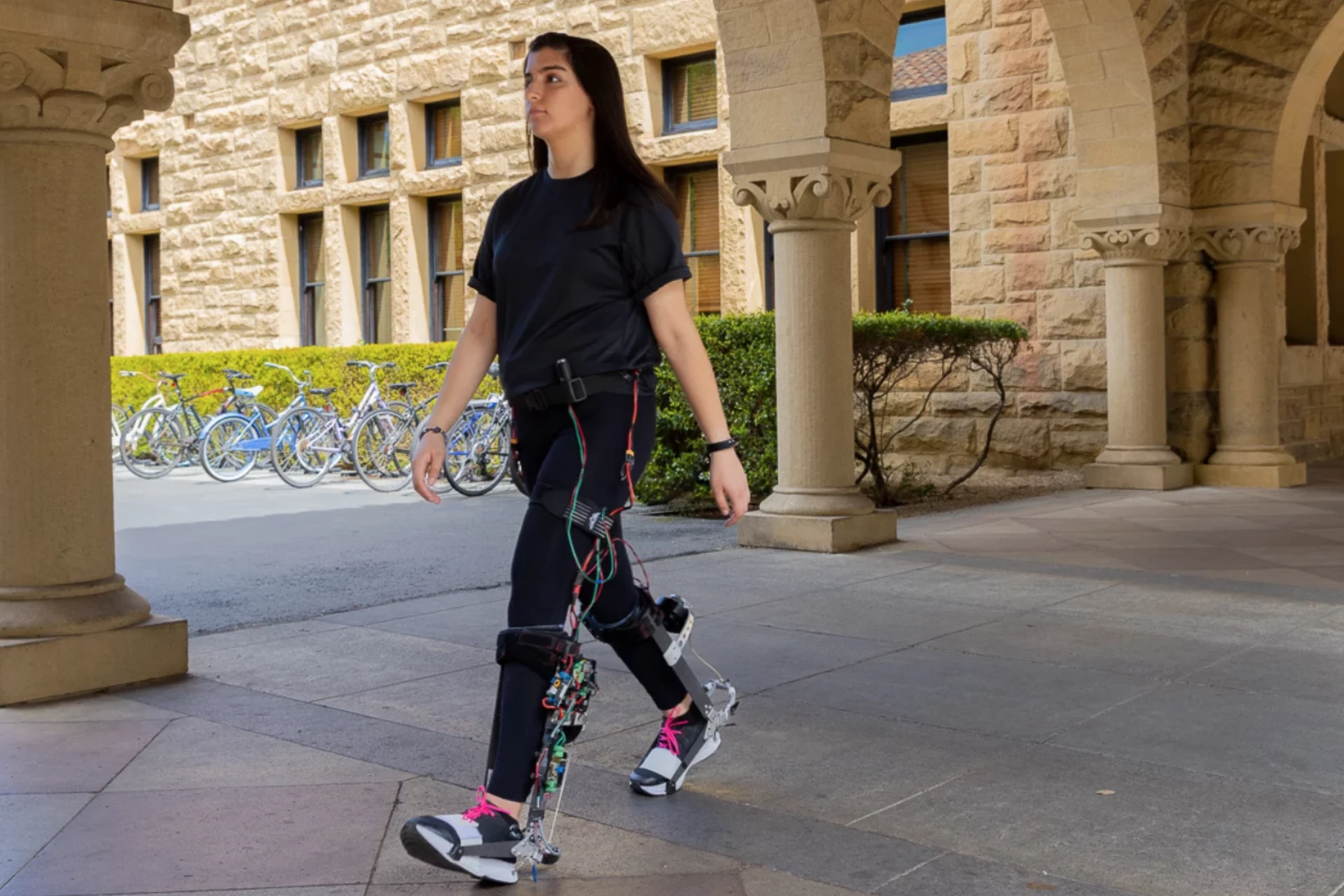 Stanford exoskeleton breaks out of the lab to offer 30-lb walking boost