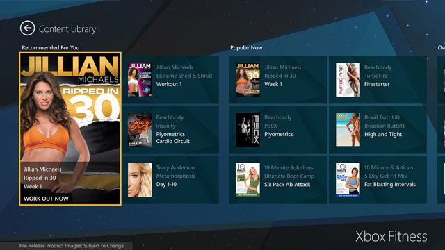 If you subscribe to Xbox Live Gold, you get a series of Kinect-integrated workouts along with your subscription