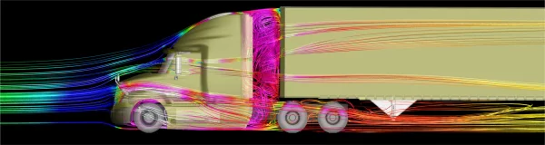 XStream Trucking initially validated the concept using computational fluid dynamics