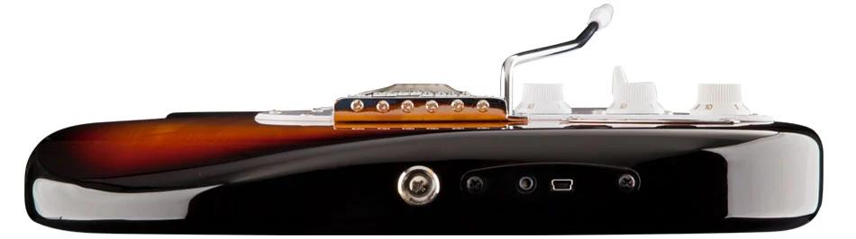 The guitar is marketed with Apple’s iOS platform firmly in mind, though Fender states that it is also compatible with Macs and Windows-based PCs