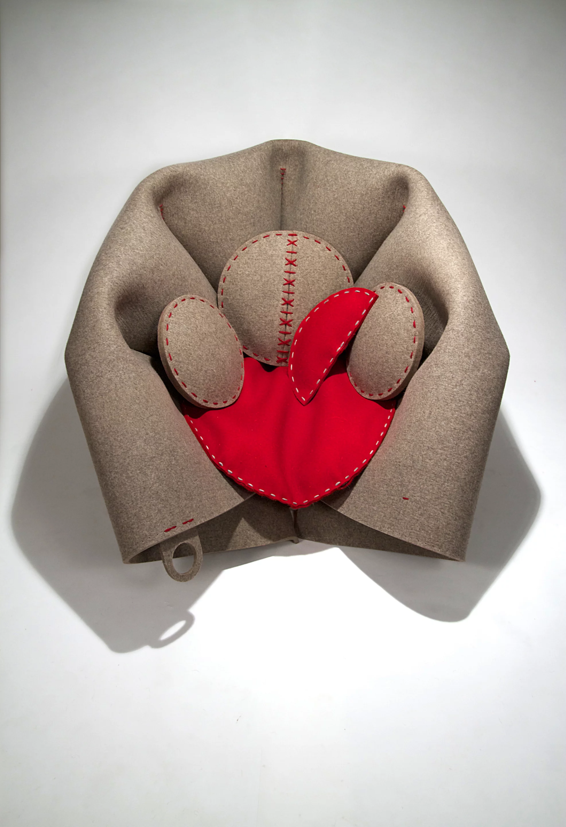 HUSH can also be reshaped into a beanbag-like armchair - duality that makes HUSH as viable an option for the smaller space-constrained dwelling as it is the hipster-infested open plan office