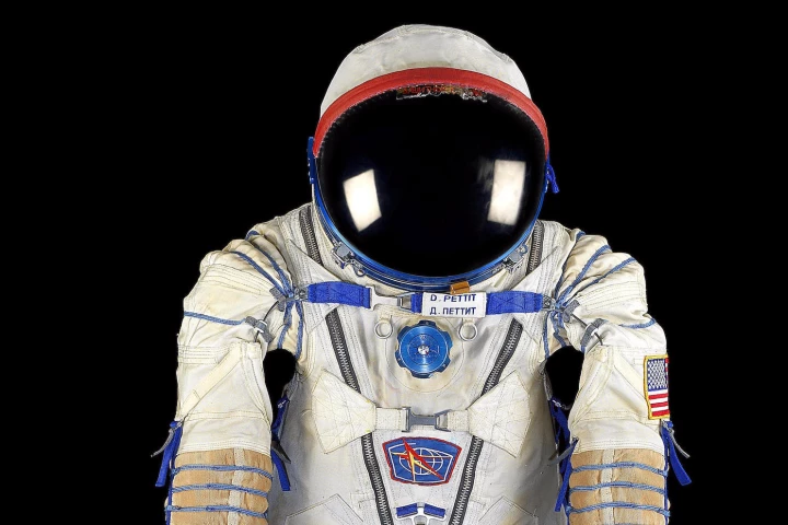 This "Sokol KV-2" ("Falcon" in Russian) pressure suit is one of the items up for bid at Bonhams' Space History auction