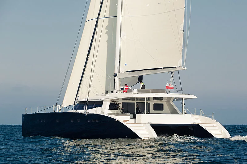 The Sunreef 80 is currently undergoing sea trials