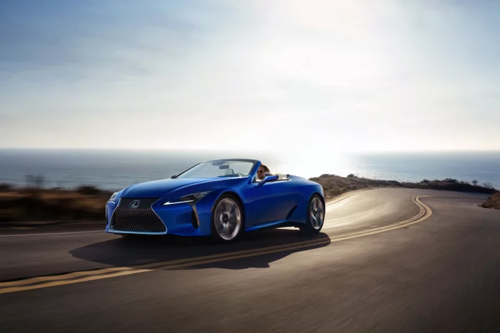 The LC 500 Convertible has lost nothing in the transition from the concept car