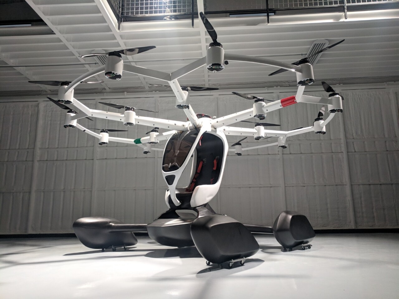 A CAD render of the Hexa multirotor