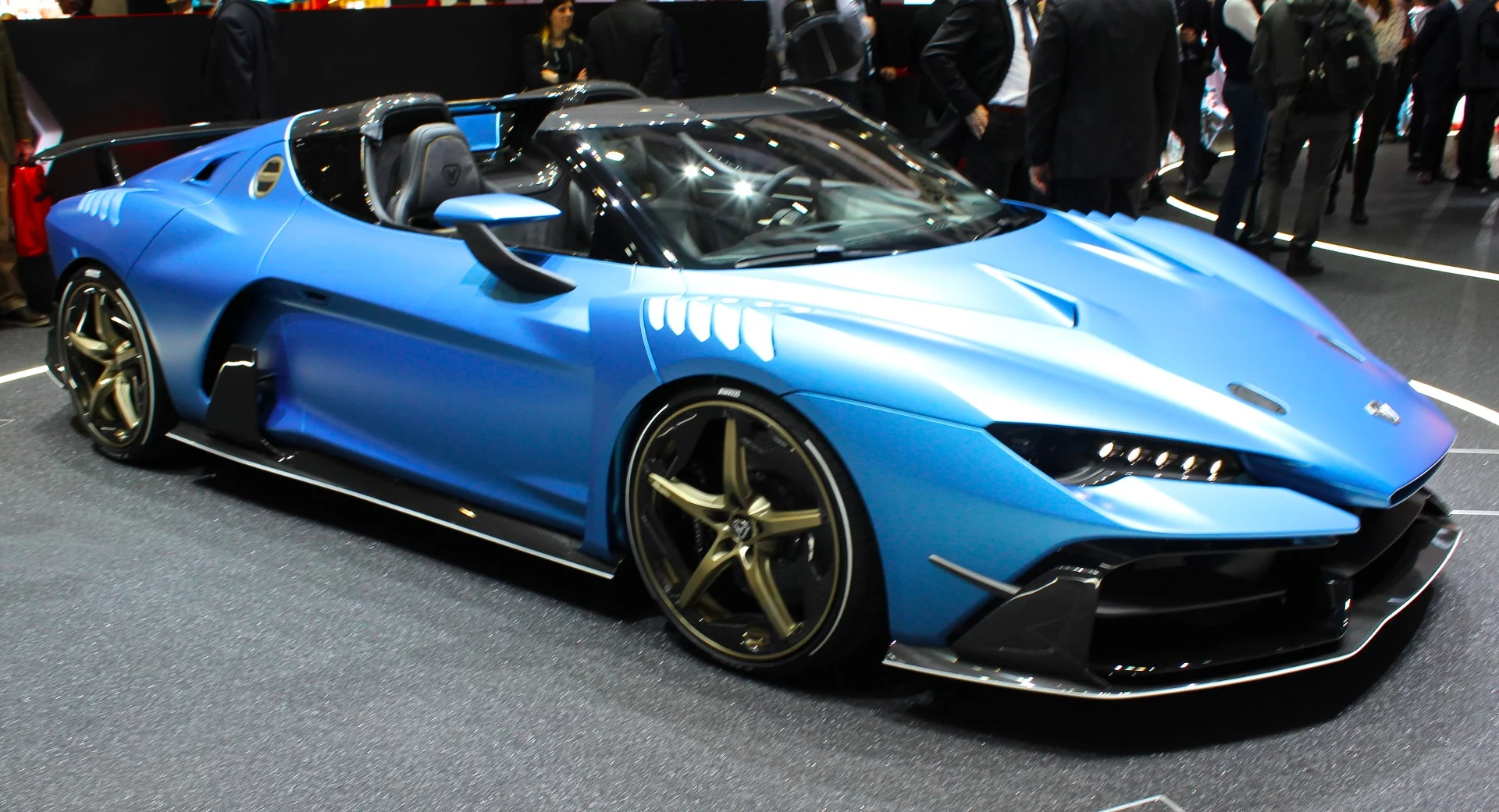 Italdesign Zerouno Duerta: certainly better from a higher angle