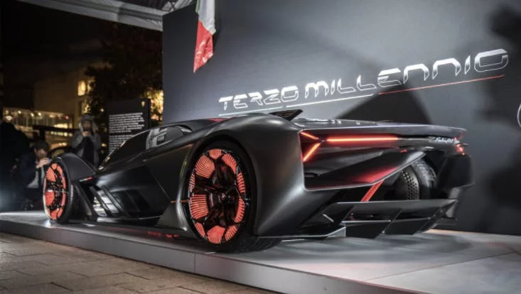 Lamborghini is working with several MIT departments toward developing the technologies to underpin a Terzo Millennio-style electric supercar