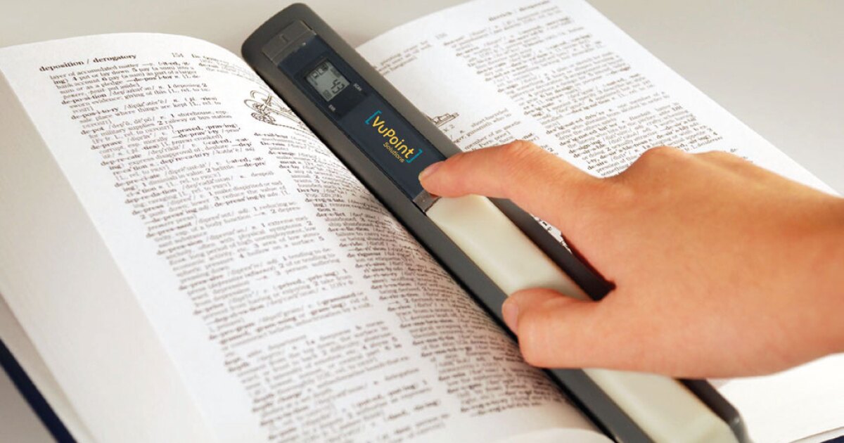 Magic Wand portable scanner PDS-ST410-VP from VuPoint Solutions