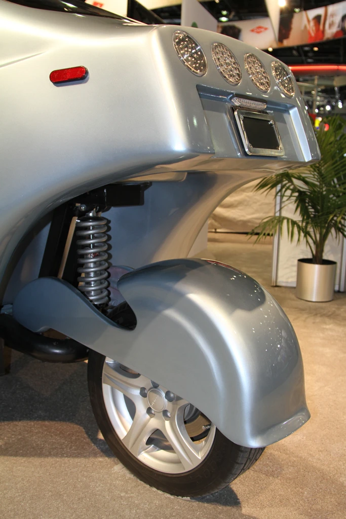 The TRIAC electric three-wheeled vehicle