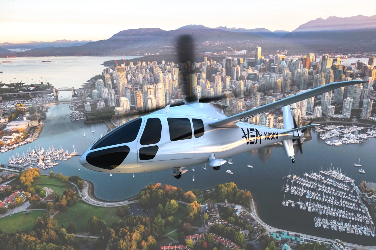 Piasecki's PA-890 slowed-rotor compound helicopter is targeted for certification and commercial production by 2025 – a fuel cell-powered version aims to be the world's first manned hydrogen helicopter