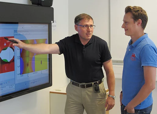 Project lead Igor Abrikosov and study co-author Marcus Ekholm discuss their discovery