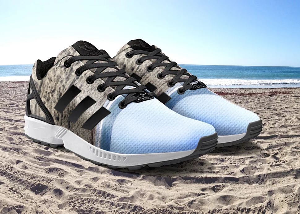 The new photo print app from Adidas will let you print your own photos on your sneakers