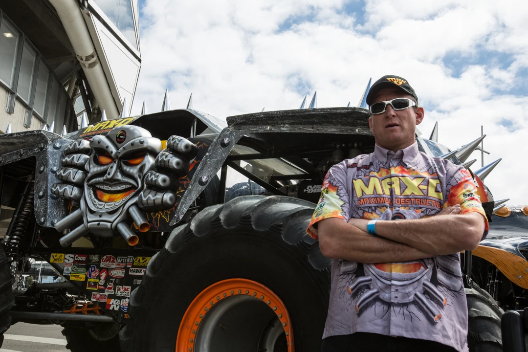 11 times Monster Jam World Champion, Tom Meentz (Photo: Noel McKeegan/Gizmag.com)