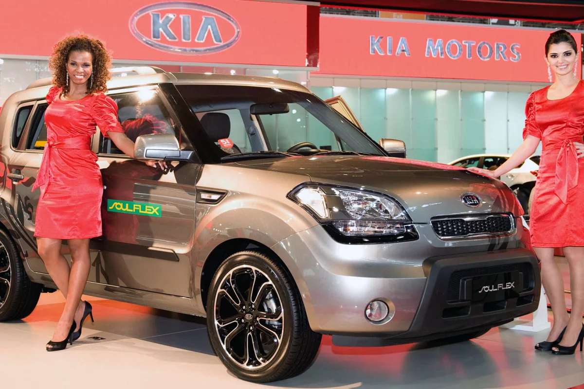 Kia's Soul Flex on show in Brazil