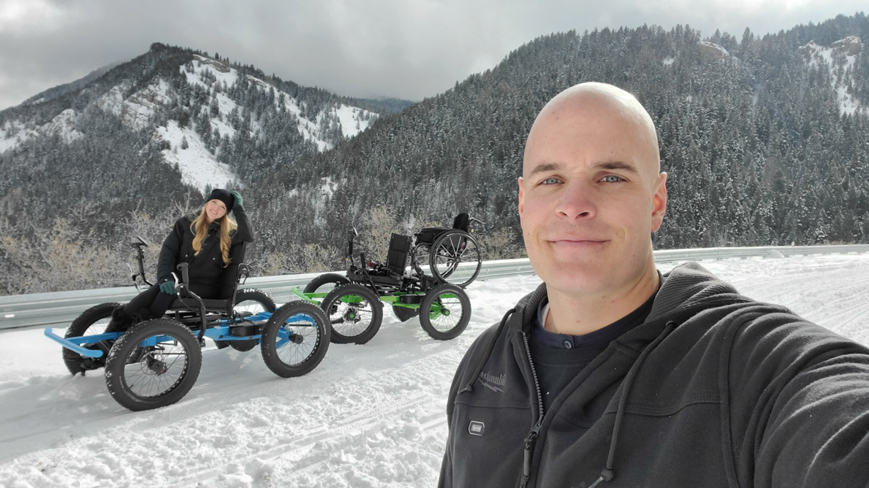 The Rig is made for wheelchair users who wanna rough it