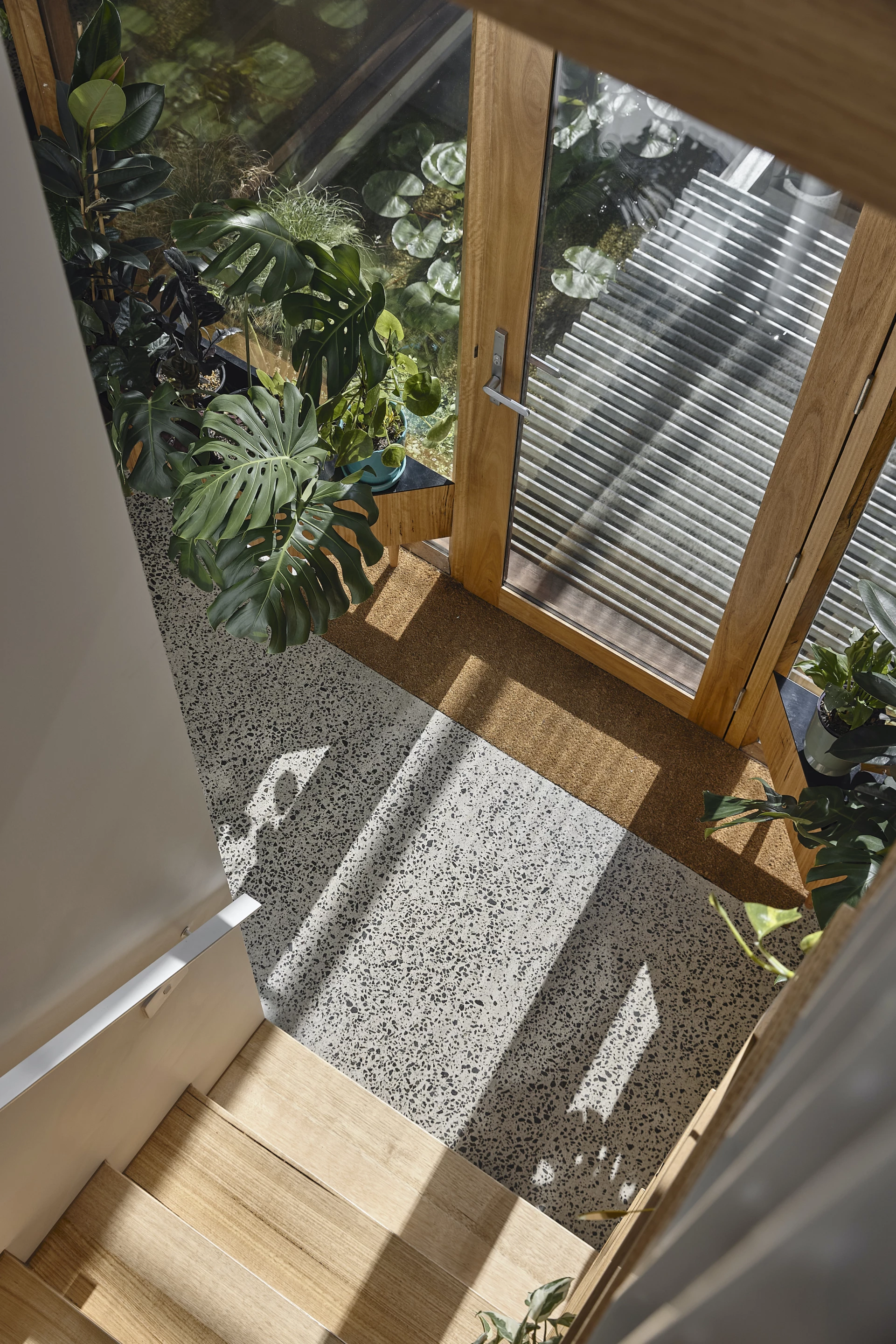 Helvetia's interior design is focused on maximizing natural light inside