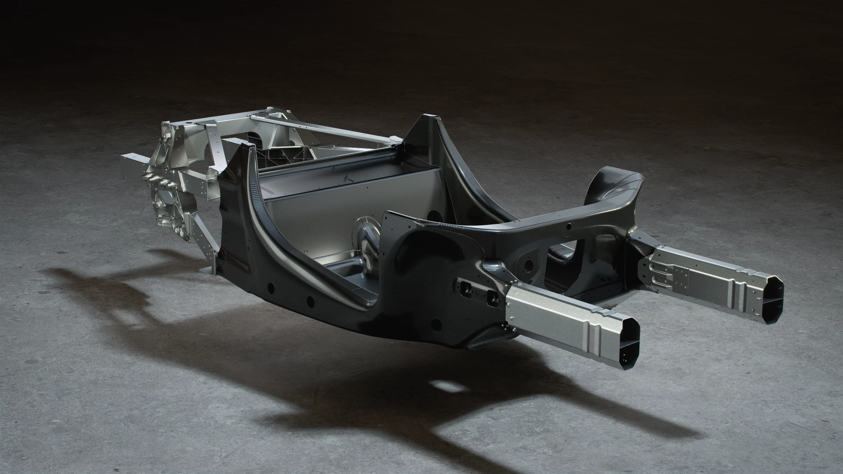 All-new carbon monocoque frame