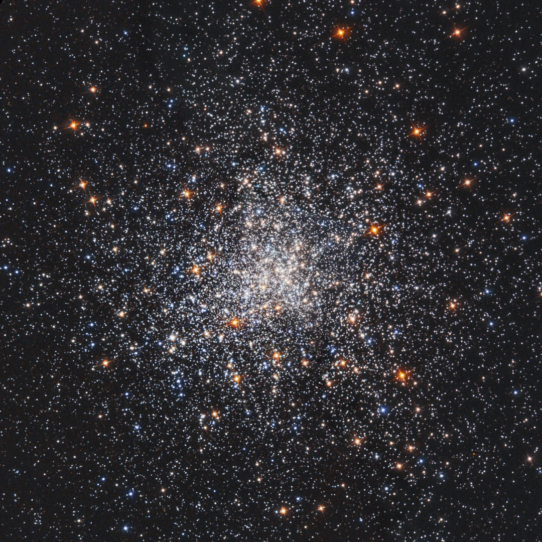 The globular star cluster Messier 79, or M79, located 41,000 light-years from Earth, in the constellation Lepus