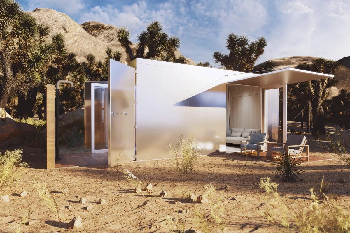 Malibu architect Doug Burdge and builder Nate Garnero have come together to create a luxurious tiny dwelling