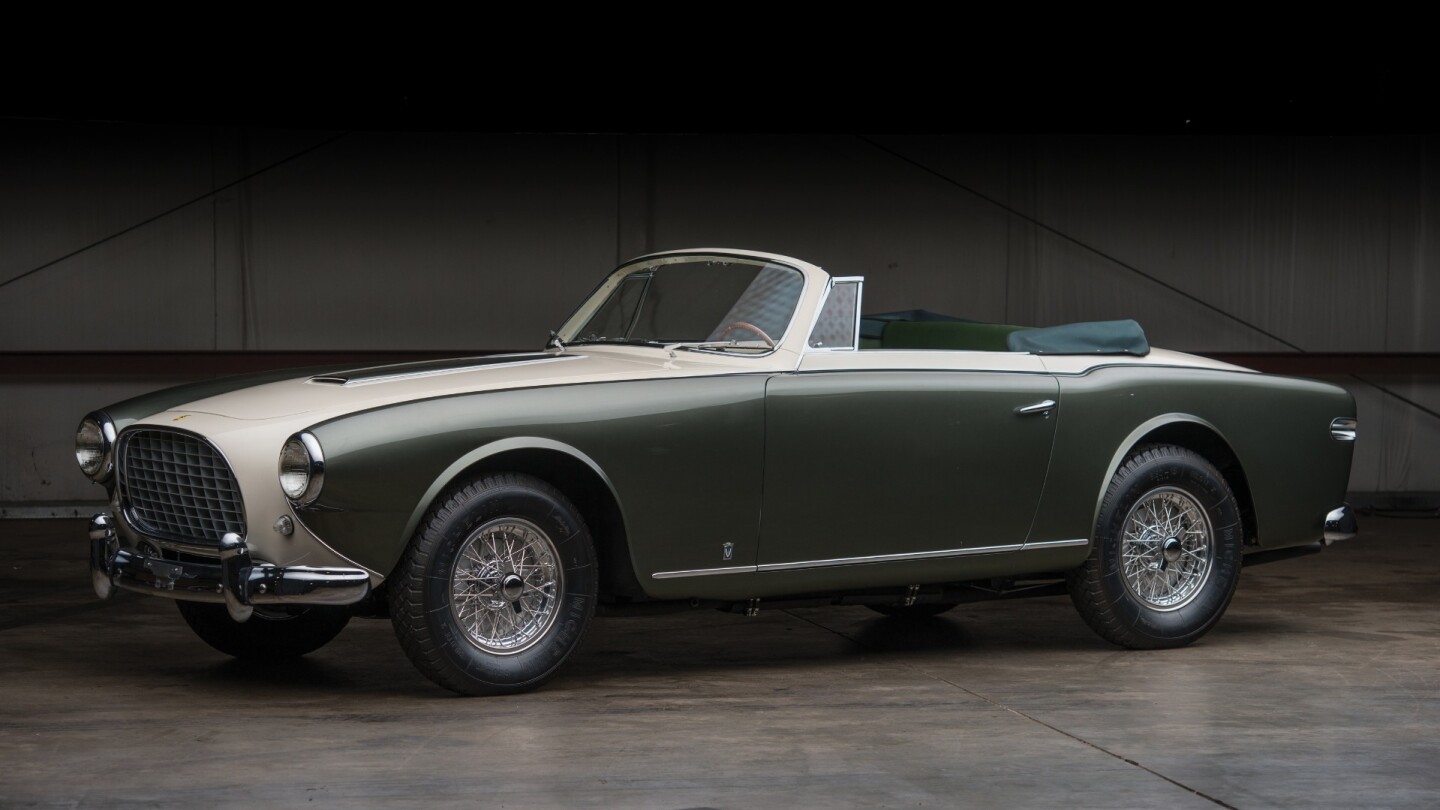1952 Ferrari 342 America Cabriolet by Vignale | Estimate: $2,250,000 to $3,000,000 | Official Auction Description: RM-SothebysLot 142