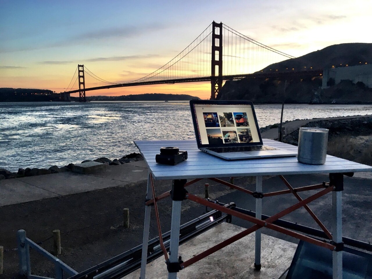 A nice way to do a little evening work