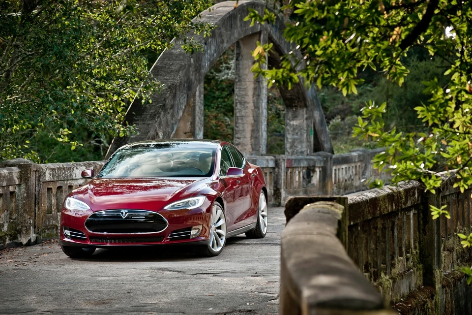 The Model S is a sexy, practical, 100 percent electric sedan photo: Tesla Motors