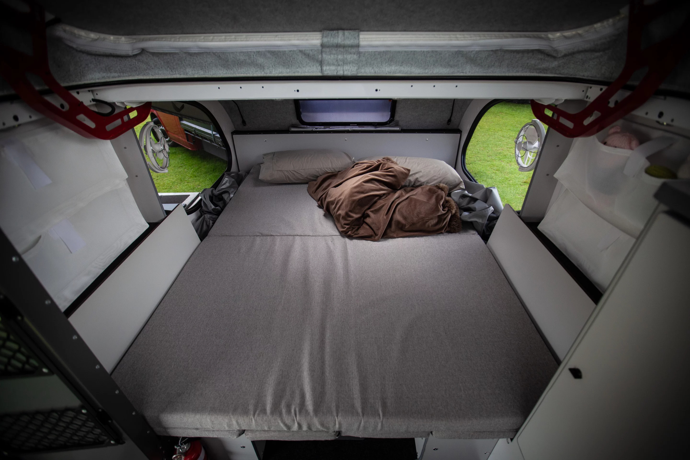 Inside the Vista Crossover trailer