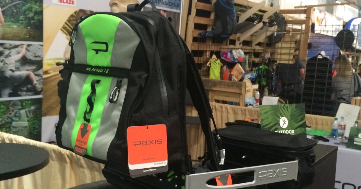 paxis backpack provides quick access
