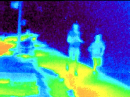 Seek Thermal can detect people in the dark
