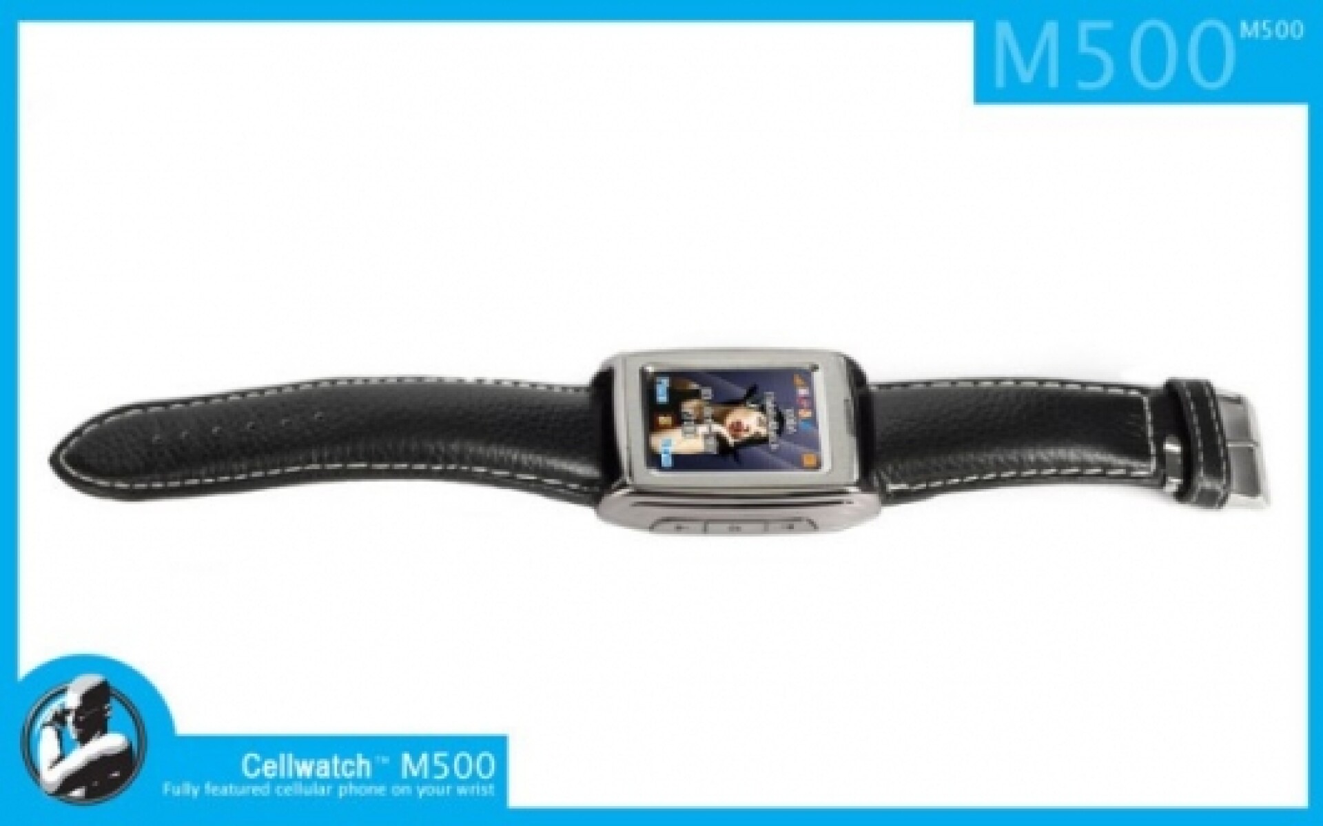 Cellwatch M500 wristwatch phone