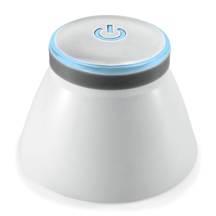 Bed Fan helps keep you cool beneath the sheets