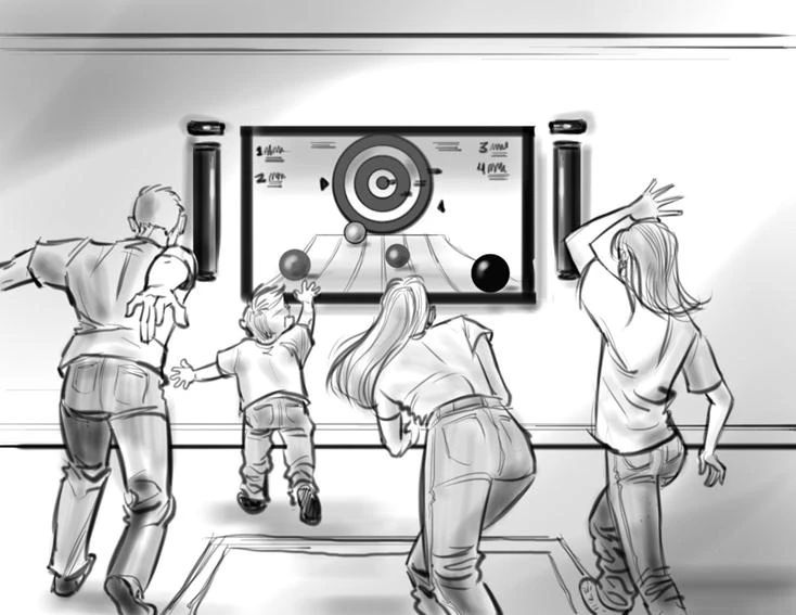 An improved tracking system and dedicated processing just for the Kinect will actually allow for four players to use the Kinect simultaneously