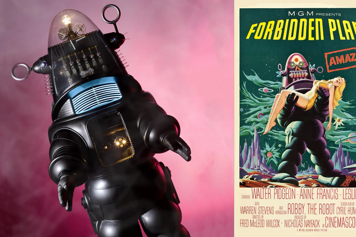 Robby the Robot first appeared in the 1956 movie Forbidden Planet, but his film and TV appearances number more than 30