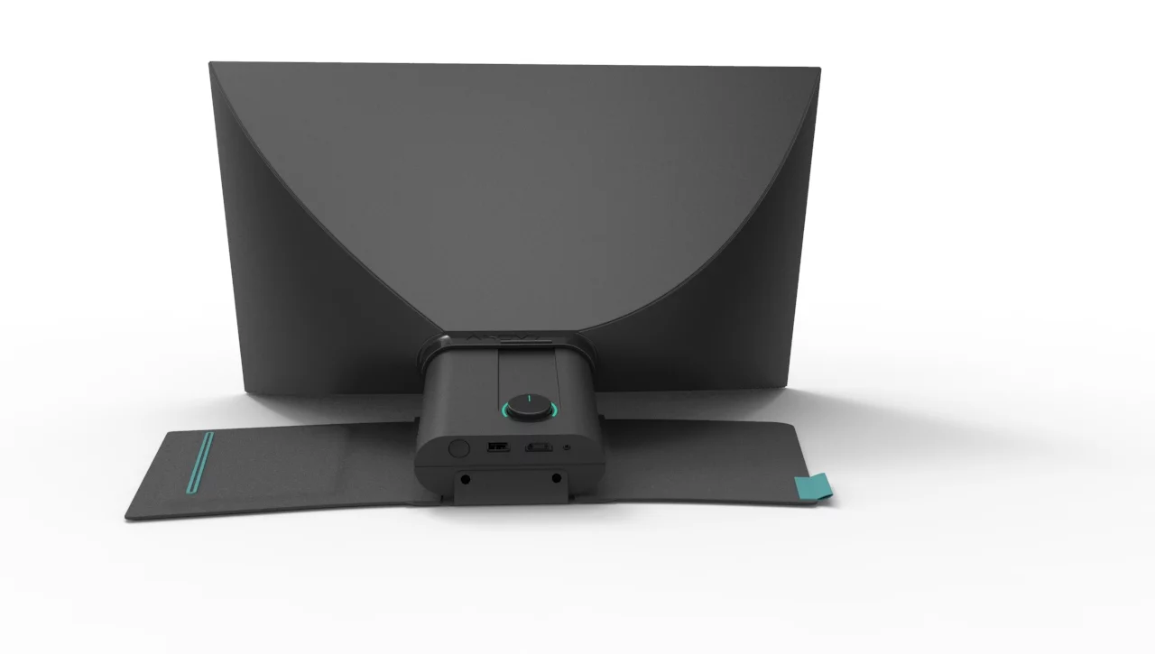 The rear of the SPUD unit