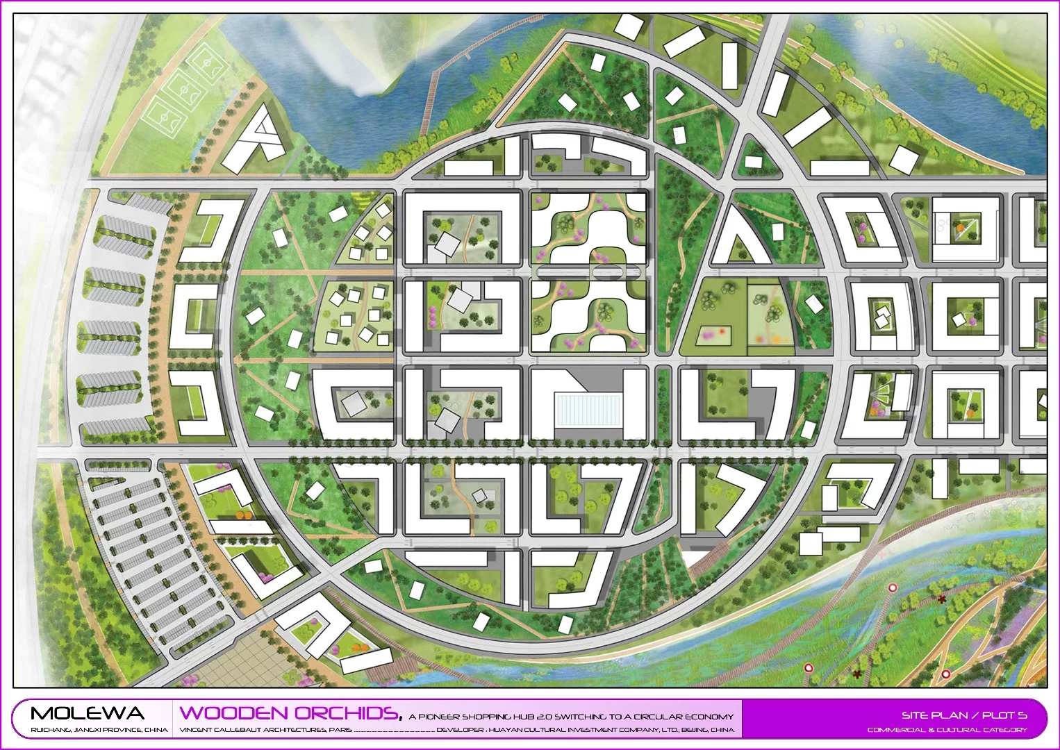 Recycled building materials and recycled furniture would be used throughout