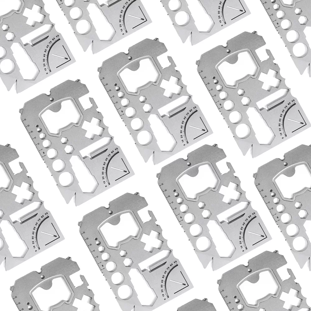 Disc simply calls its latest creation the MultiCard Multitool and has designed the implement for everyday carry, with a total weight of just 44 g (1.55 oz)