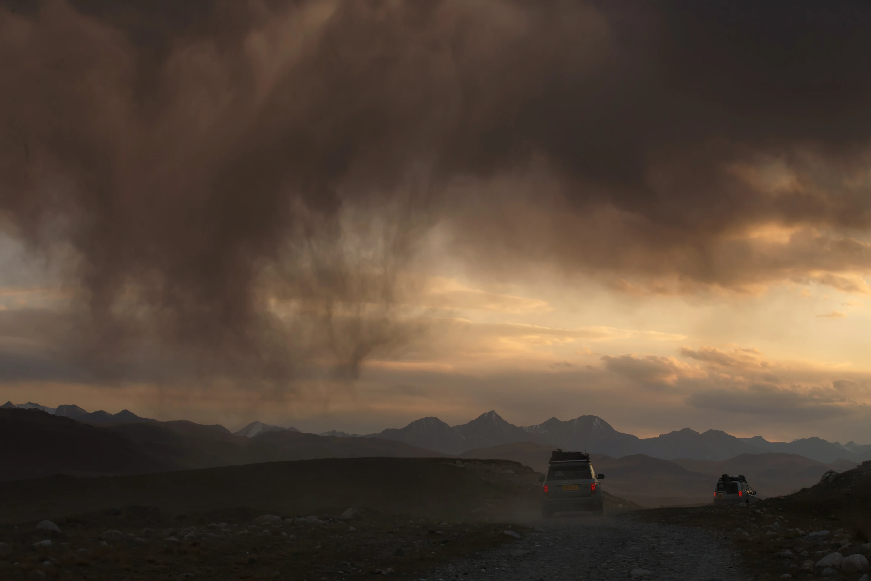 The expedition included all kinds of weather