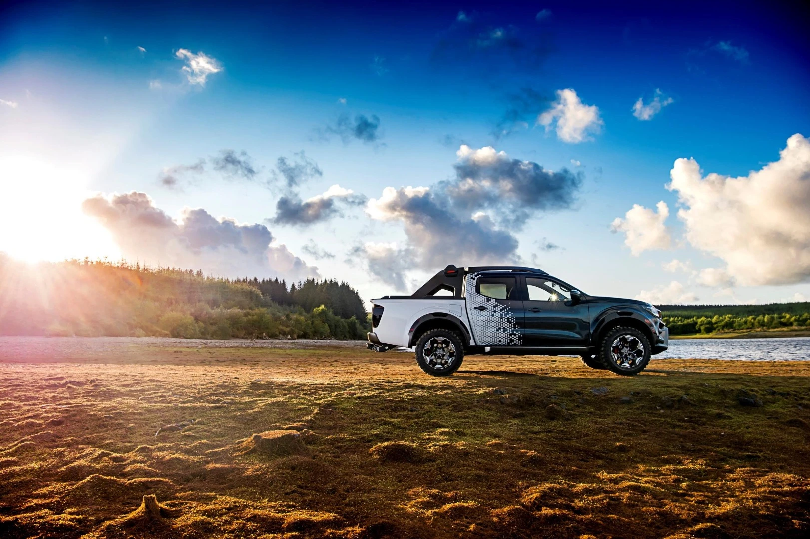 Nissan revealed the Dark Sky concept at the IAA Commercial Vehicle show on Wednesday