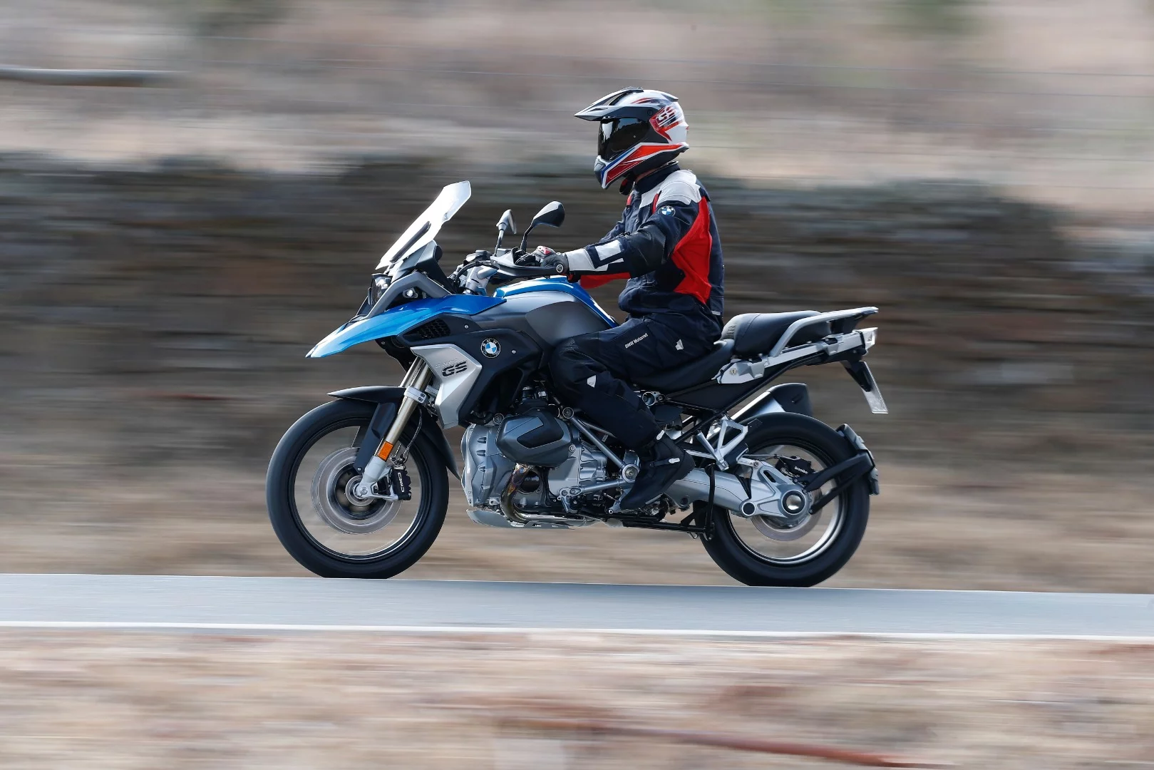 The 2019 BMW R 1250 GS can be an efficient tourer on paved roads