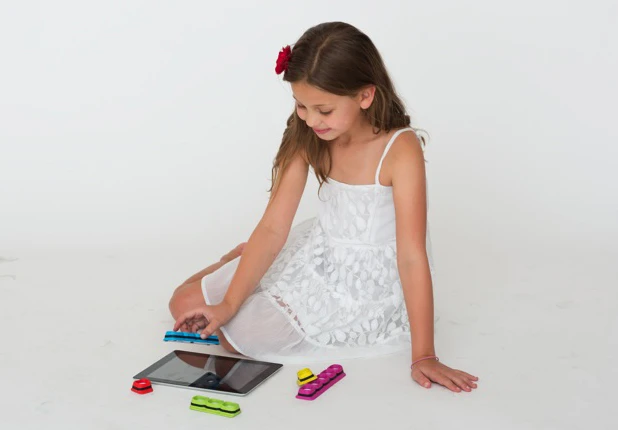 Tiggly Counts is an iPad compatible physical math toy