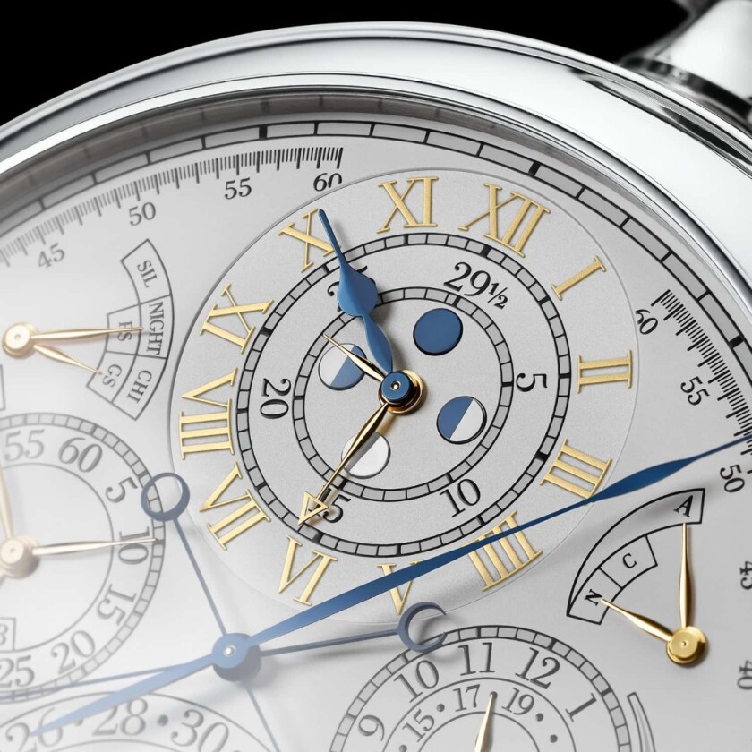 The Vacheron Constantin Reference 57260 time indicator