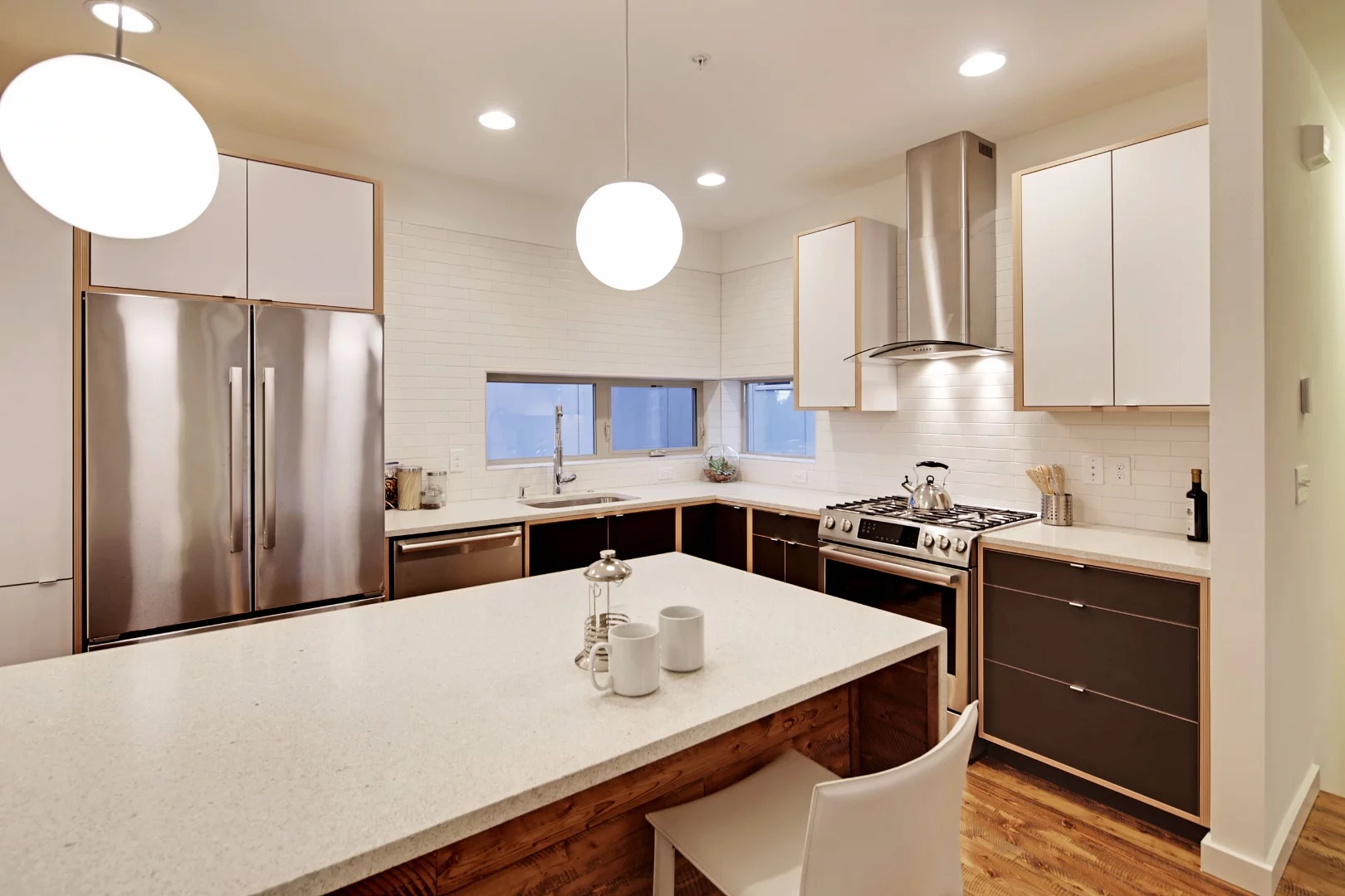 The Live/Work houses are constructed to Built Green specifications