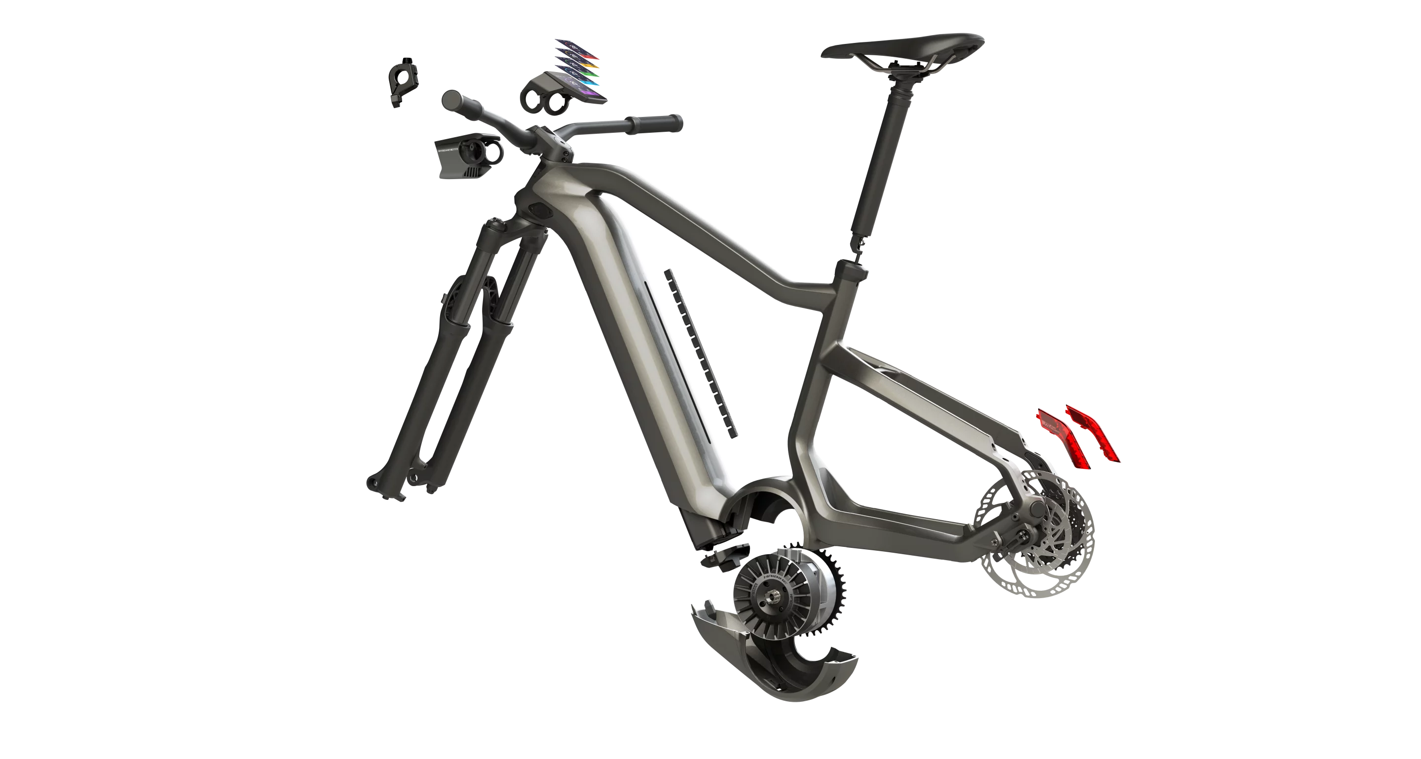 Haibike Flyon: exploded