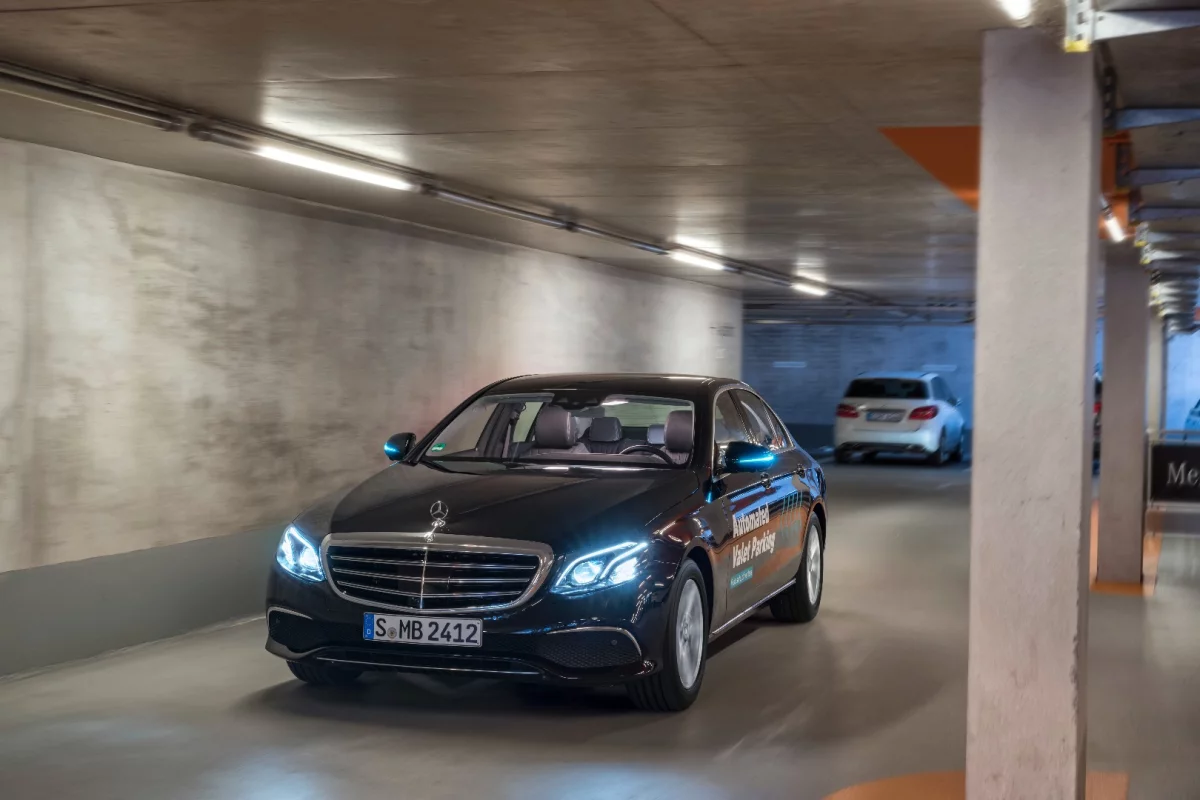 After launching today, Daimler's autonomous valet system will be put through a trial phase