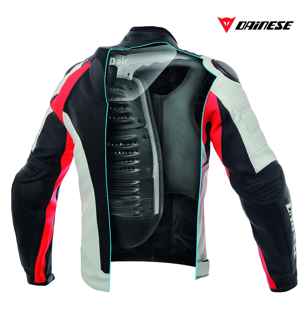 The Misano 1000 jacket will be available in two color schemes from November this year, slated to sell at €1499 (USD $1699)