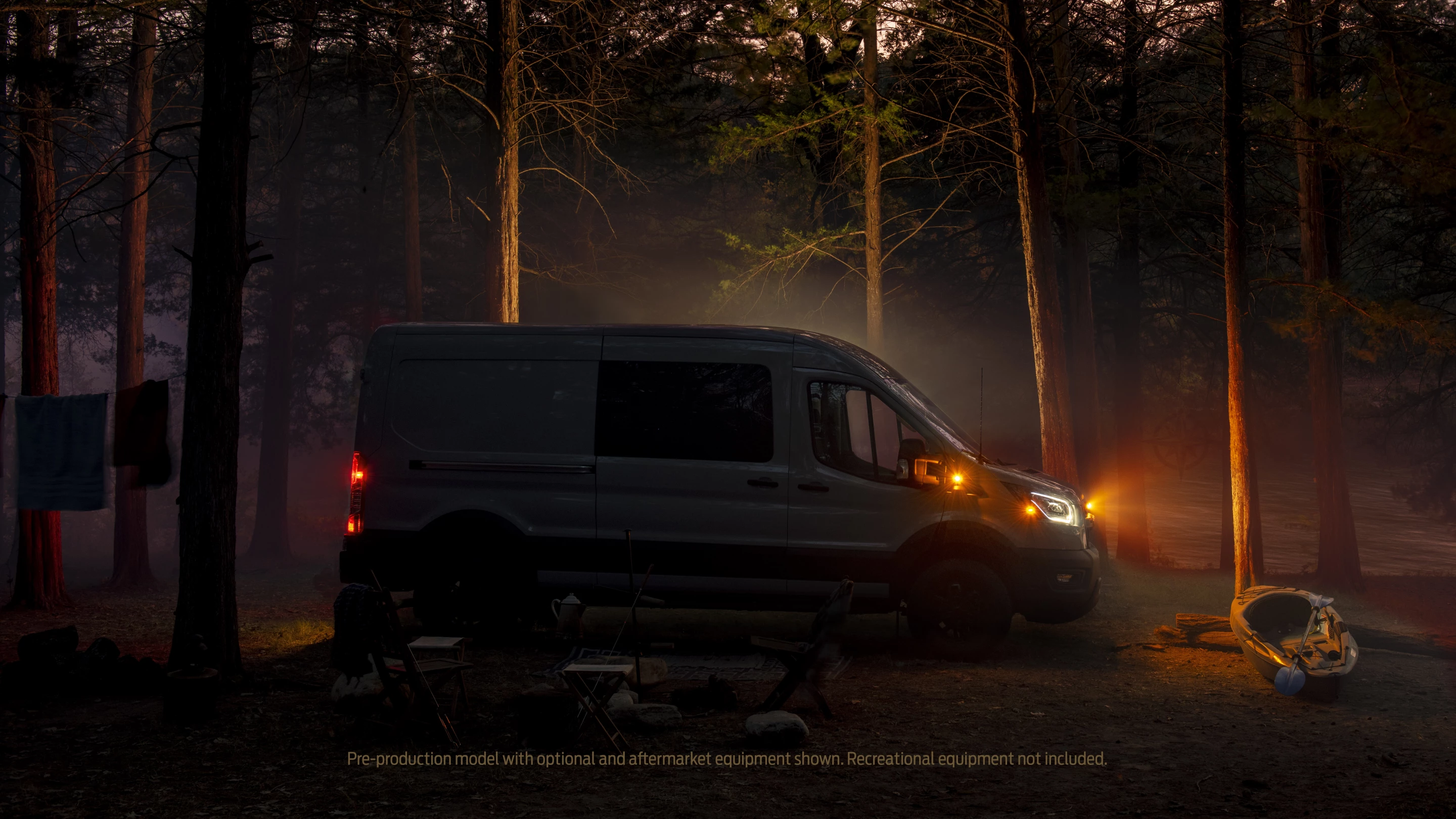 Ford Pro will introduce the new 2023 Transit Trail van in November, bringing a little more "adventure-seeking capability" to the Transit lineup