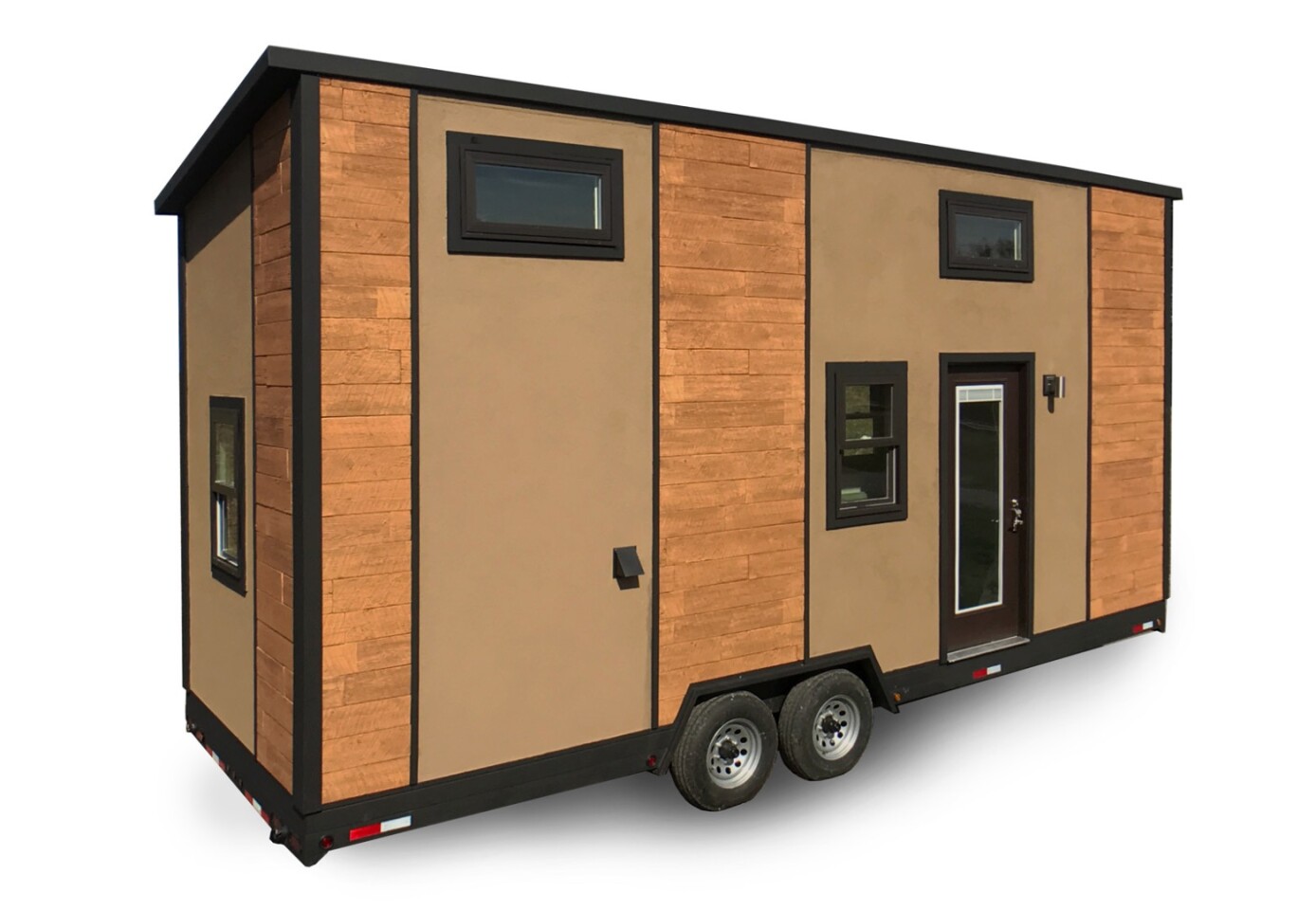 Lightweight tiny house built to withstand high winds